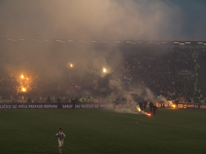 FK Partizan - Roter Stern Belgrad
